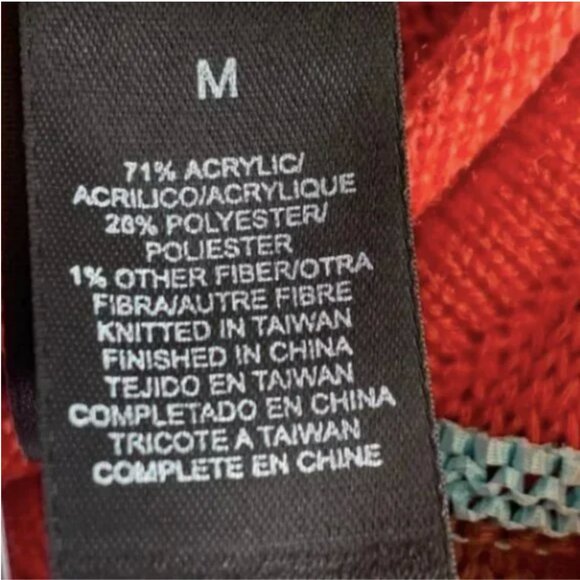 Crazy Horse Collection Striped Crew Neck Sweater Size Medium NWT - Picture 6 of 6